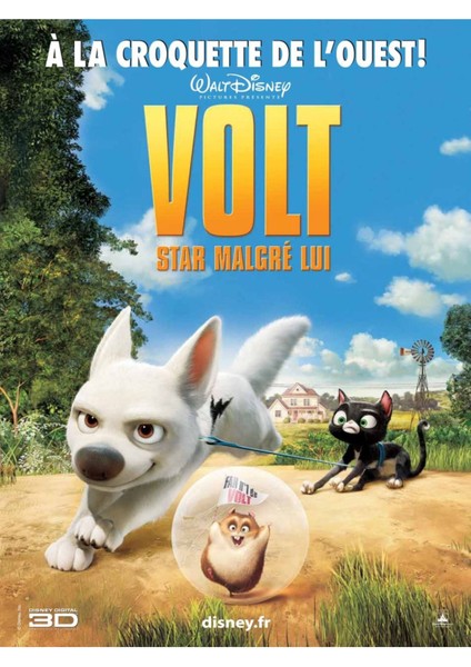 Bolt (2008) 3 ( Folyo ) - Afiş - POSTER-1867 ( 70 cm x 100 cm )