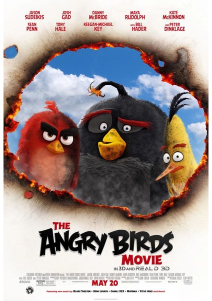 Angry Birds (2016) 5 ( Folyo ) - Afiş - POSTER-1335 ( 70 cm x 100 cm )