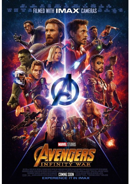 Avengers Infinity War (2018) 0016 ( Folyo ) - Afiş - POSTER-1519 ( 70 cm x 100 cm )