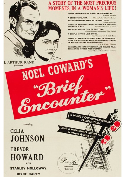 Brief Encounter (1945) ( Folyo ) - Afiş - POSTER-1908 ( 70 cm x 100 cm )