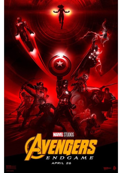 Avengers Endgame (2019) 0017 ( Folyo ) - Afiş - POSTER-1479 ( 70 cm x 100 cm )