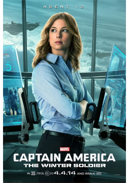 Captain America The Winter Soldier (2014) 10 ( Folyo ) - Afiş - POSTER-2000 ( 70 cm x 100 cm )