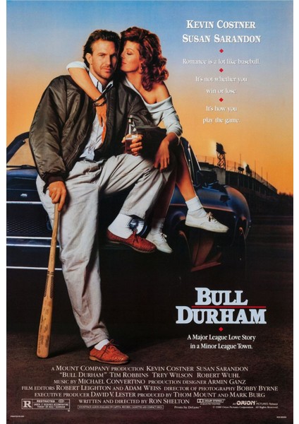 Bull Durham (1988) ( Folyo ) - Afiş - POSTER-1929 ( 70 cm x 100 cm )