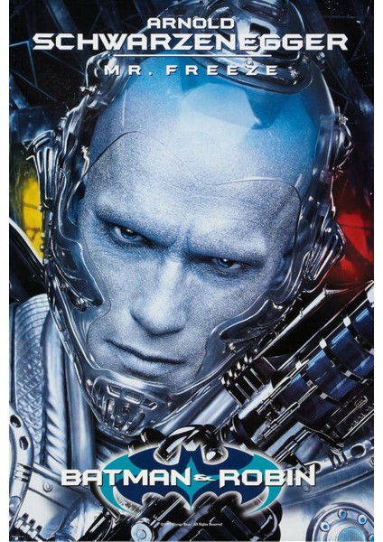 Batman & Robin (1997) 4 ( Folyo ) - Afiş - POSTER-1627 ( 70 cm x 100 cm )