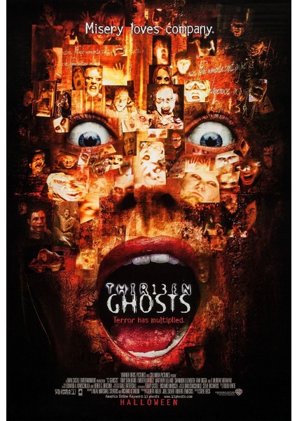 13 Ghosts (2001) ( Folyo ) - Afiş - POSTER-1016 ( 70 cm x 100 cm )