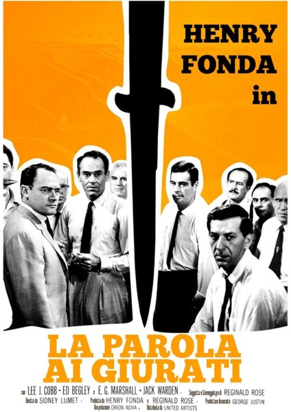 12 Angry Men (1957) 1 ( Folyo ) - Afiş - POSTER-1011 ( 70 cm x 100 cm )