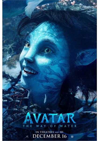 Avatar The Way Of Water (2022) 0004 ( Folyo ) - Afiş - POSTER-1453 ( 70 cm x 100 cm )