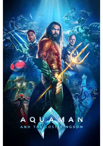 Aquaman And The Lost Kingdom (2023) 0009 ( Folyo ) - Afiş - POSTER-1399 ( 70 cm x 100 cm )