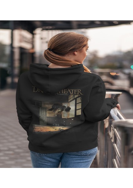 Dream Theater - Night Terror' Baskılı Hoodıe & Dar Kalıp Sweatshırt fırsatları