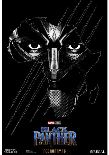 Black Panther (2018) 0003 ( Folyo ) - Afiş - POSTER-1793 ( 50 cm x 70 cm )