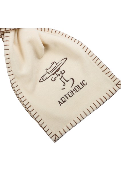Artoholic Krem Polar Nakışlı Atkı fırsatları