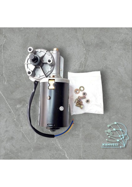 24 Volt 42 Rpm Redüktörlü Dc Motor