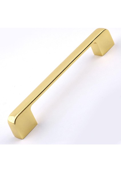 10 Adet Arel Kulp Mobilya Mutfak Dolabı Çekmece Dolap Kulp Kapak Kulpu Gold Altın 128 mm Metal