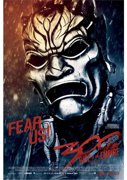 300 Rise Of An Empire (2014) 2 ( Folyo ) - Afiş - POSTER-1044 ( 70 cm x 100 cm )