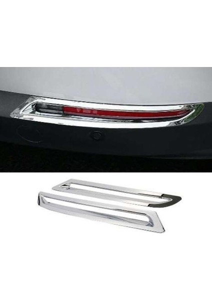 Volkswagen Tiguan Uyumlu 2008 2015 Arka Reflektör Çerçevesi Krom