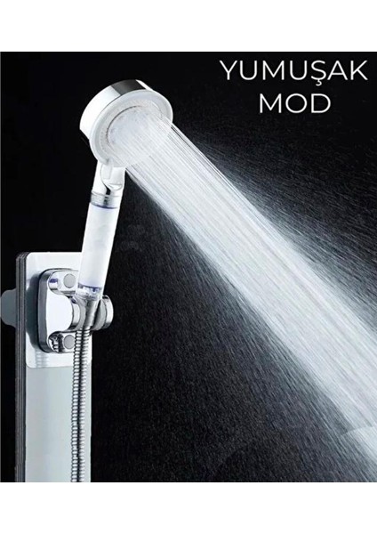 Filtreli/ Kireç Önleyici Beş Fonksiyonlu Krom Duş Başlığı fırsatları