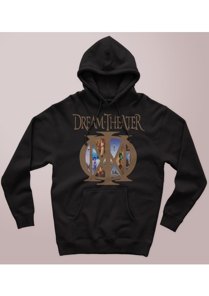 Dream Theater - Night Terror' Baskılı Hoodıe & Dar Kalıp Sweatshırt fiyatları