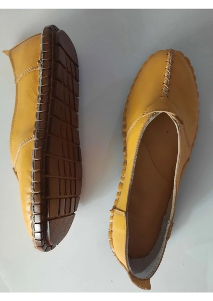 Kapar Deri Ortopedik Günlük Babet modelleri