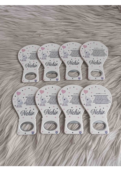 25 Adet Ayetel Kürsi Li Filli Balon Açacak Magnet Yenidoğan Doğum Günü Mevlüt Hediyelikleri modelleri