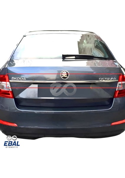 Skoda Octavia Krom Bagaj Üst Çıtası 2012-2017 Paslanmaz Çelik modelleri