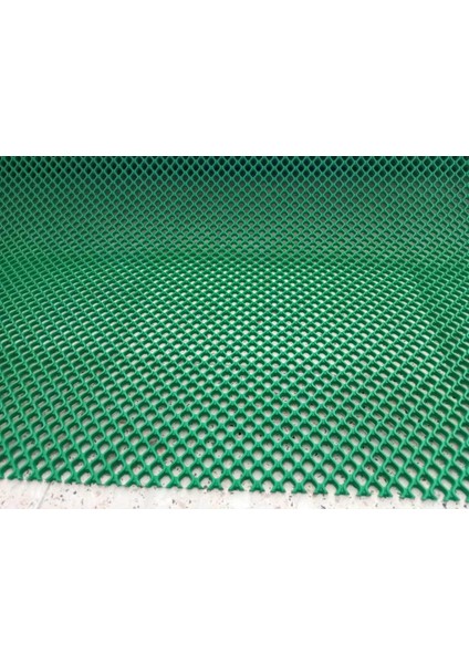 Pvc Paspas Yeşil Yeni S Zincir Desen Islak Zemin Matı Kaymaz Banyo Paspas