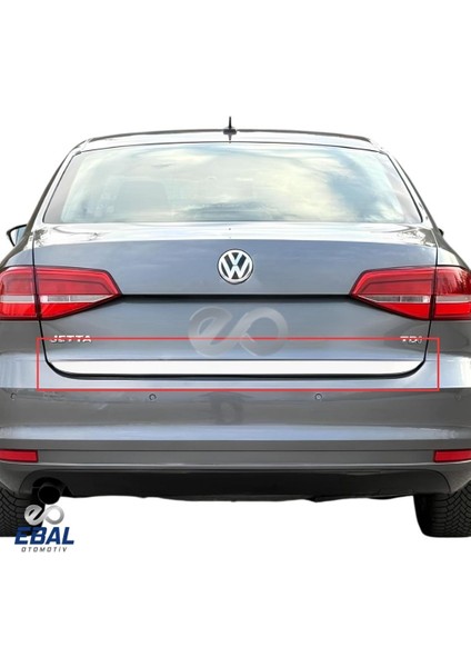 Vw Jetta Krom Bagaj Alt Çıtası 2015-2018 Arası Paslanmaz Çelik