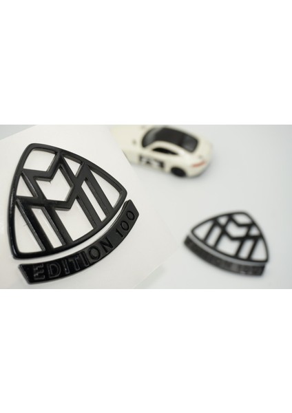 Maybach Edition 100 Yan Kanatlar Siyah Logo Arma Seti