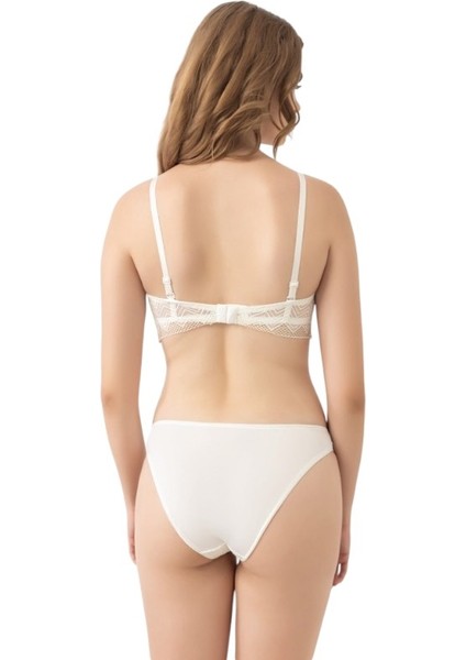 Iç Giyim Kadın Straplez Dantel Detaylı Destekli Sütyen Takımı 2020 modelleri