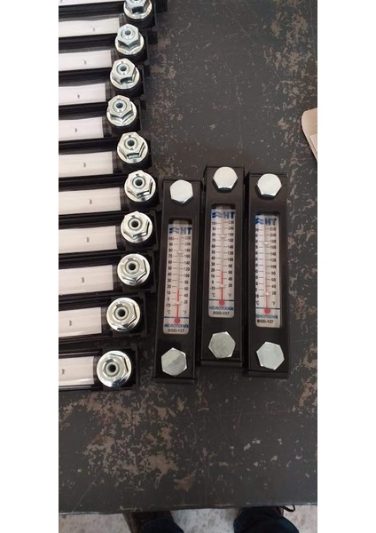 Hidrolik Depo Akış Sıcaklık Seviye Göstergesi 127 mm fırsatları