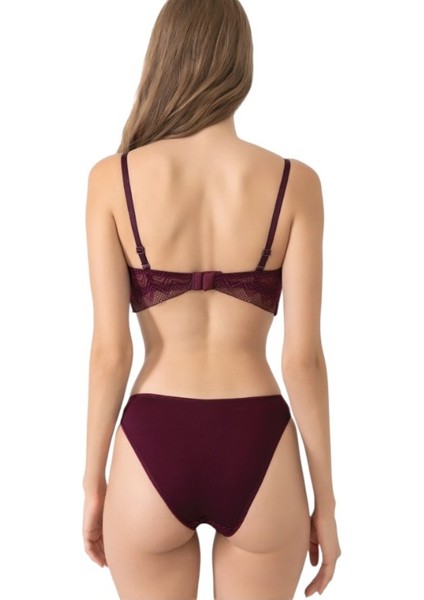 Iç Giyim Kadın Straplez Dantel Detaylı Destekli Sütyen Takımı 2020 modelleri