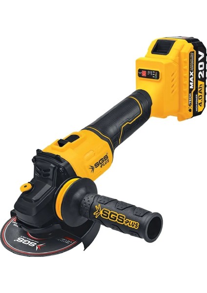 20V Çift Akülü Avuç Taşlama Makinası Seti 2x4.0 Ah Çantalı Taşlama Kömürsüz Motor