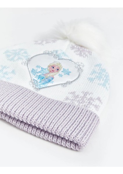 Lcw Accessorıes Beyaz Frozen Nakışlı Kız Çocuk Atkı ve Bere Takım fiyatları