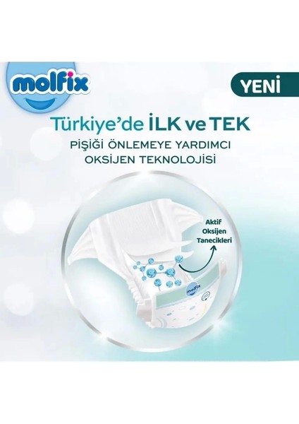 Nessiworld Molfix Premium Bebek Bezi Fırsat Paketi 5 Beden 11-18 kg 42 Adet fiyatları