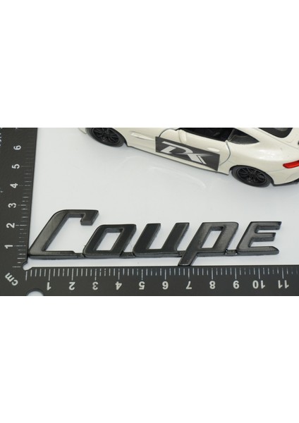 Coupe Siyah Abs 3m 3D Bagaj Yazı Logo