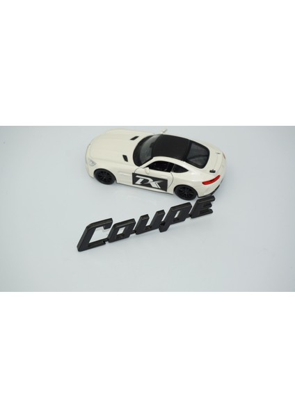Coupe Siyah Abs 3m 3D Bagaj Yazı Logo