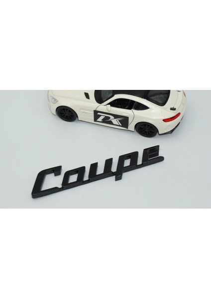 Coupe Siyah Abs 3m 3D Bagaj Yazı Logo