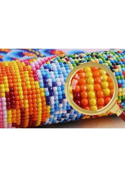 Elmas Boyama Boncuklu Kristal Taşlı Pano 40X30 Kit Tam Set