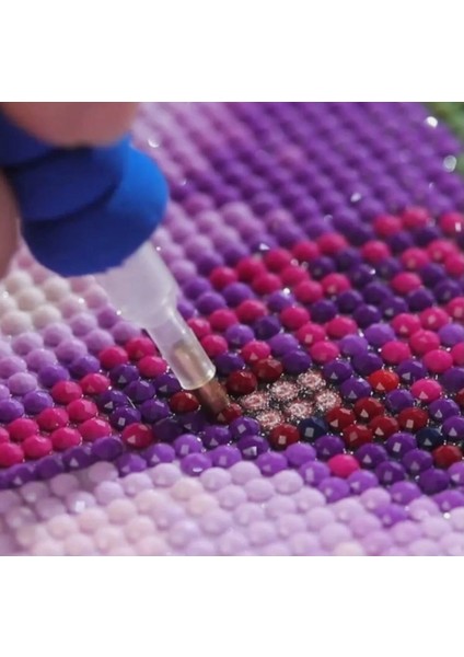 Elmas Boyama Boncuklu Kristal Taşlı Pano 40X30 Kit Tam Set