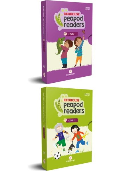 Redhouse Peapod Readers Ingilizce Hikaye Seti 10 Kitap (Başlangıç Seviyesi)