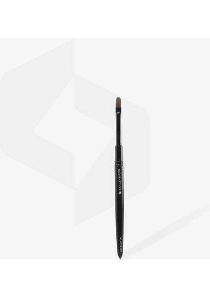 Sentetik Protez Tırnak Jel Fırçası No:6 11 mm Nbe-06