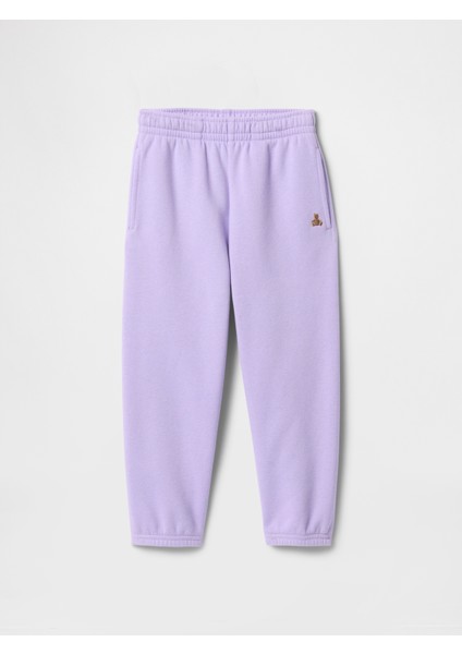 Erkek Bebek Mor Vintage Soft Relaxed Jogger Eşofman Altı