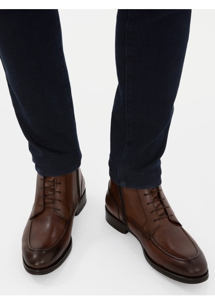 Erkek Kahverengi Microlight Taban %100 Deri Bot 50295756-VR029