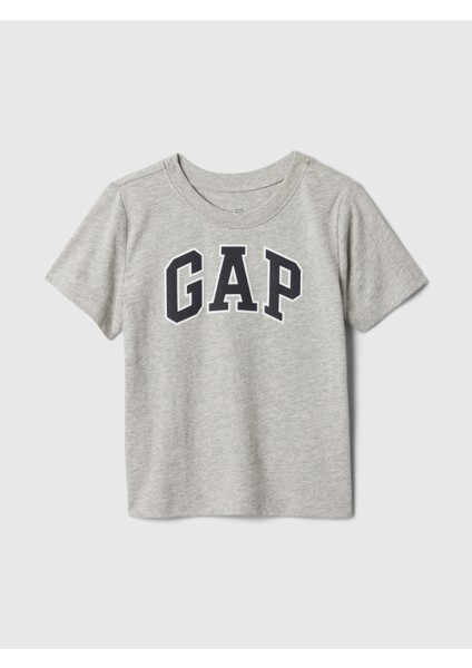 Erkek Bebek Gri Gap Logo T-Shirt