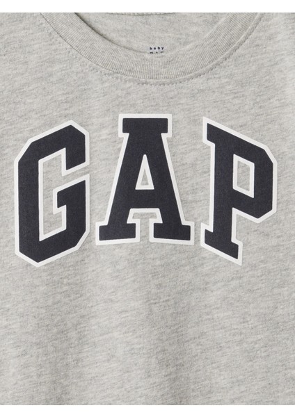 Erkek Bebek Gri Gap Logo T-Shirt fiyatları