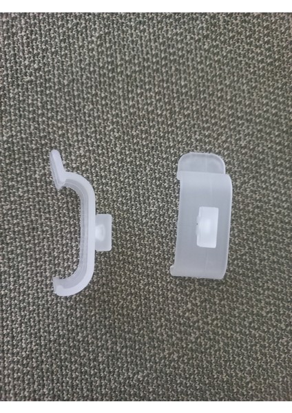 Stor ve Zebra Perde Plastik Korniş Aparatı 20 adet 3,7 cm dar kasa
