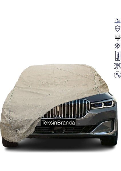 Bmw 7 Serisi G70 (2022 - ) Araba Brandası Su Geçirmez Branda Miflonlu Premıum Oto Branda