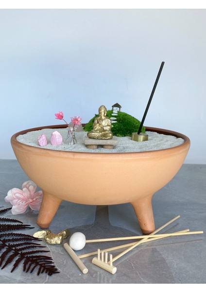 Sessiz Zirve – Zen Bahçesi Dekoratif Meditasyon Seti - Zen Kiti