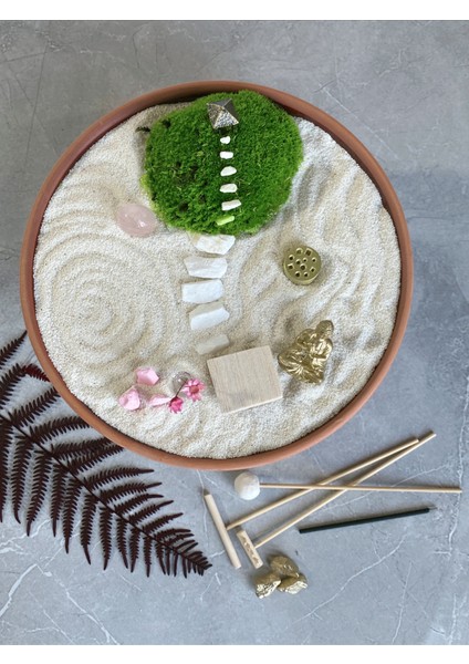 Sessiz Zirve – Zen Bahçesi Dekoratif Meditasyon Seti - Zen Kiti fiyatları