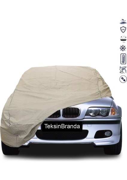 Bmw 3 Serisi E46 (1998 - 2005) Araba Brandası Su Geçirmez Branda Miflonlu Premıum Oto Branda