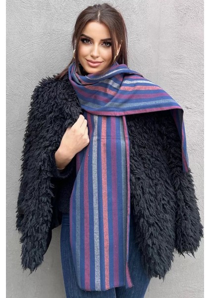 Karışık Renk Çizgili Atkı fiyatları